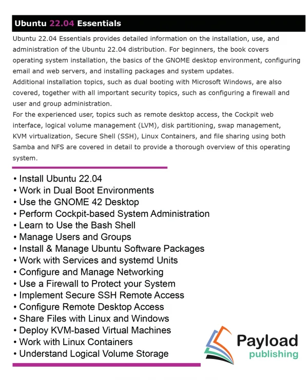 Ubuntu 22.04 Essentials eBook - Image 2