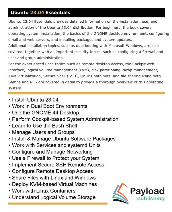 Ubuntu 23.04 Essentials eBook - Image 2