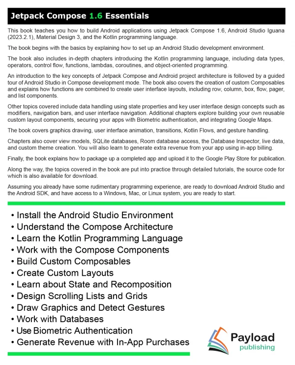 Jetpack Compose 1.6 Essentials eBook - Image 2