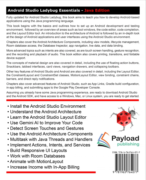 Android Studio Ladybug Essentials - Java Edition eBook - Image 2
